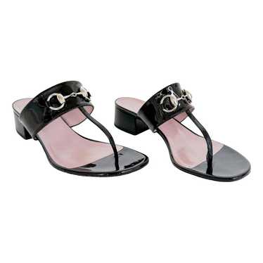 Gucci Patent leather sandal