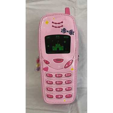 Dolls Kill Glow In The Dark Pink Retro Cell Phone 