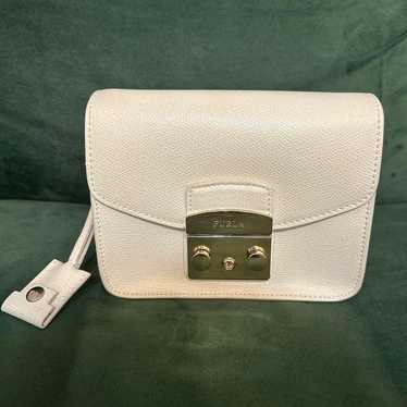 Excellent condition, Furla Metropolis, White