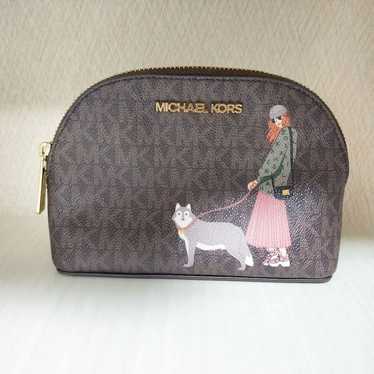 Michael Kors Dog Pouch Cosmetic Pouch Travel Pouch