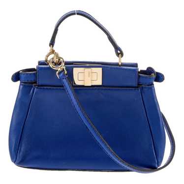 Fendi Peekaboo mini pocket leather handbag