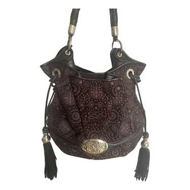 Lancel Brigitte Bardot velvet handbag