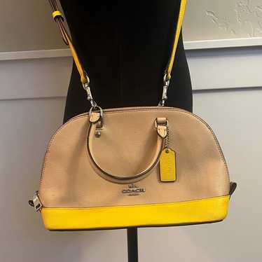 COACH MINI SIERRA CROSSBODY SATCHEL IN COLORBLOCK