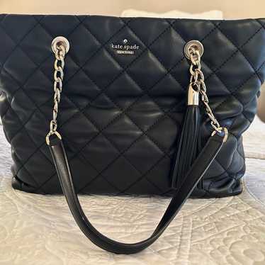 Kate Spade Quilted Black Tote