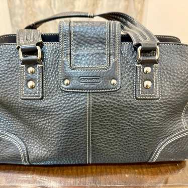 Coach Leather Hampton Bag Purse