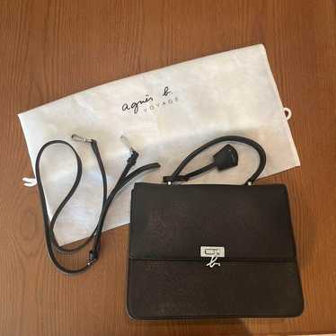 Agnes B. 2-way Handbag Black