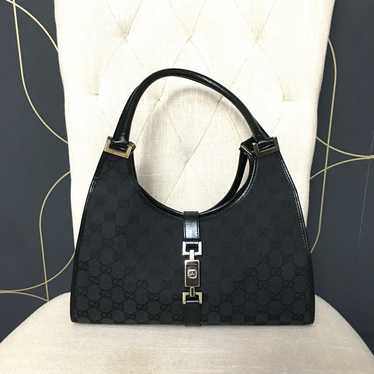 Authentic Gucci hobo bag black