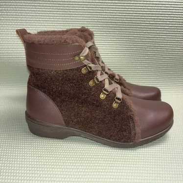 Spenco Deschutes River Boot Ankle Bootie Fur Lined