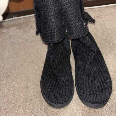 Knit ugg boots