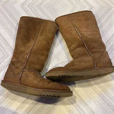 UGG Classic Chestnut Tall Shearling Lined Boots