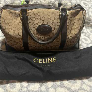 Celine Macadam Boston bag