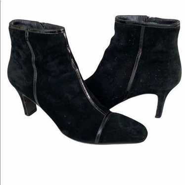 Salvatore Ferragamo Suede Heeled Booties