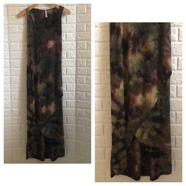 Gilli tie dye stretchy dress