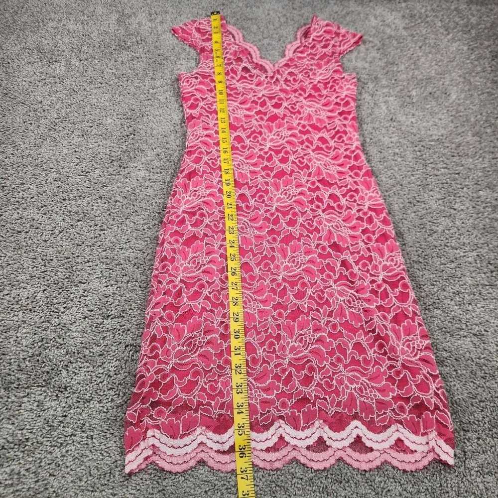 Jump Apparel Dress Sz Medium Pink Lace Sexy Fairy… - image 11