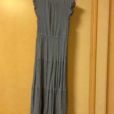 Sleeveless Long Dress Light Blue