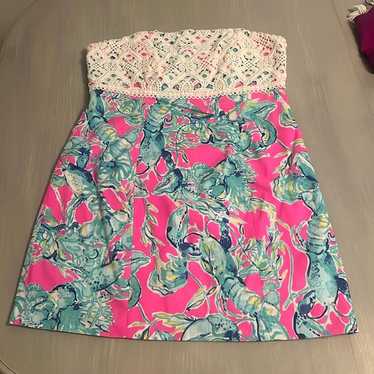 Lilly pulitzer lobsters in love dress