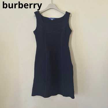 Burberry BLUE LABEL Wool Dress Dark Navy 38