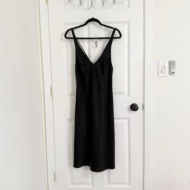 Women Victoria's Secret V Neck Midi Slip Dress in 