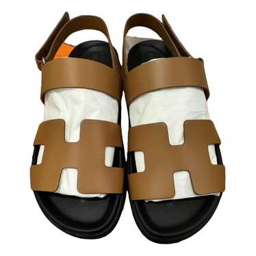 Hermès Leather sandal