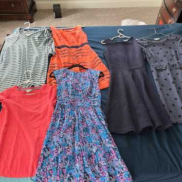 6 Boden dresses- size small.  Boden Dress Bundle