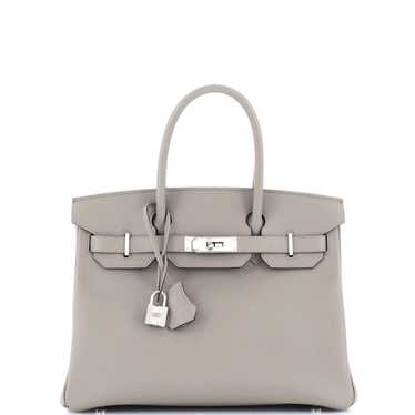 Hermès Birkin 30 leather handbag