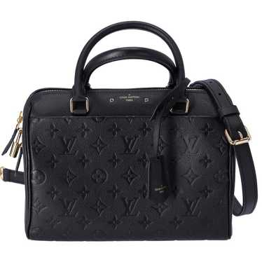 Louis Vuitton Speedy leather satchel