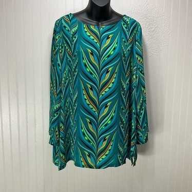 BOB MACKIE Wearable Art Blouse