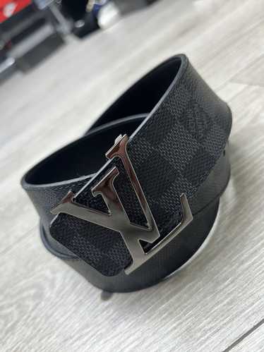 Louis Vuitton LV Black Monogram Belt