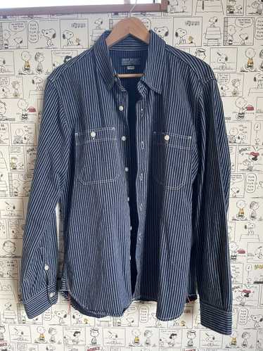 Iron Heart Indigo Work Shirt