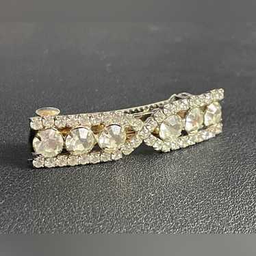 Vintage Rhinestone Hair Clip