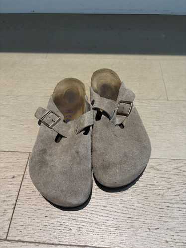 Birkenstock Birkenstock Boston Suede Taupe