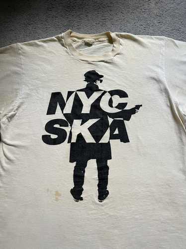 Band Tees × Rock T Shirt × Vintage 90s nyc ska roc