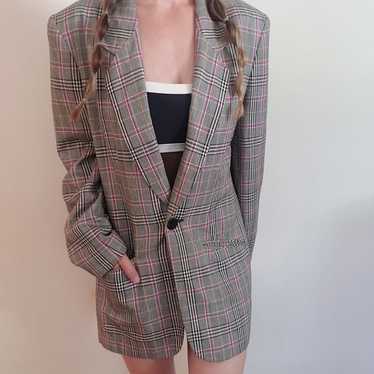 Vintage Pendleton Long One Button Blazer Made in U