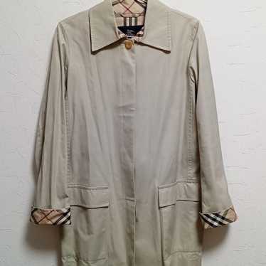 BURBERRY LONDON Nova Check Coat Sanyo Shokai Sten 