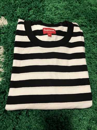 トップス Supreme 2017SS Bar Stripe Tee Supreme Bar Stripe Tee (SS17) - $78