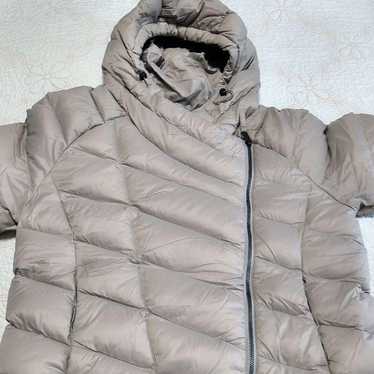 L.L.Bean Hooded Down Jacket Beige