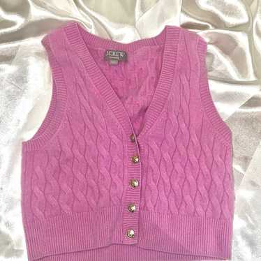 J.crew Cashmere vest