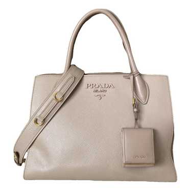 Prada Monochrome leather tote