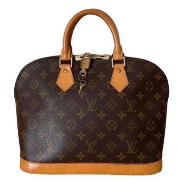 Louis Vuitton Alma leather handbag