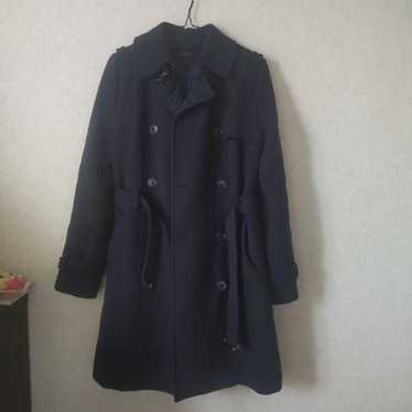 TOMMY HILFIGER Navy Trench Coat L