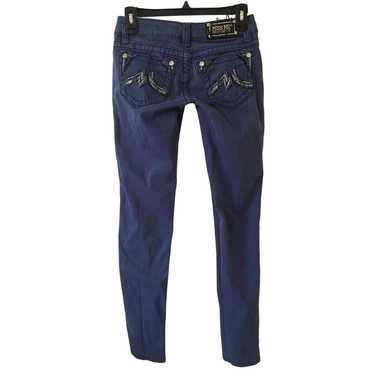 Miss Me Miss Me Denim Brand, Skinny, Cobalt Blue J