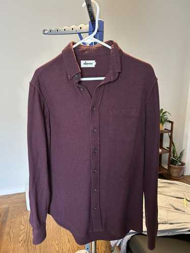 Taylor Stitch Taylor Stitch maroon shirt