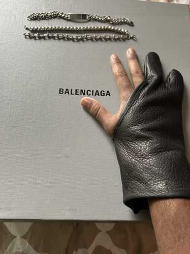 Balenciaga × Leather “Leather Artist Glove