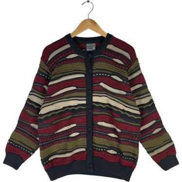 【Vintage】COOGI 3D KNIT CARDIGAN BUNDLE OF 20 VINTAGE COOGI 3D KNIT MULTICOLOUR SWEATER AND