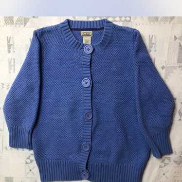 Vintage Blue LL Bean Sweater