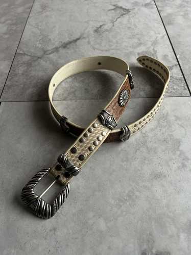 Tornado Mart Tornado Mart Studded Western Belt