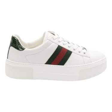 Gucci Ace leather trainers