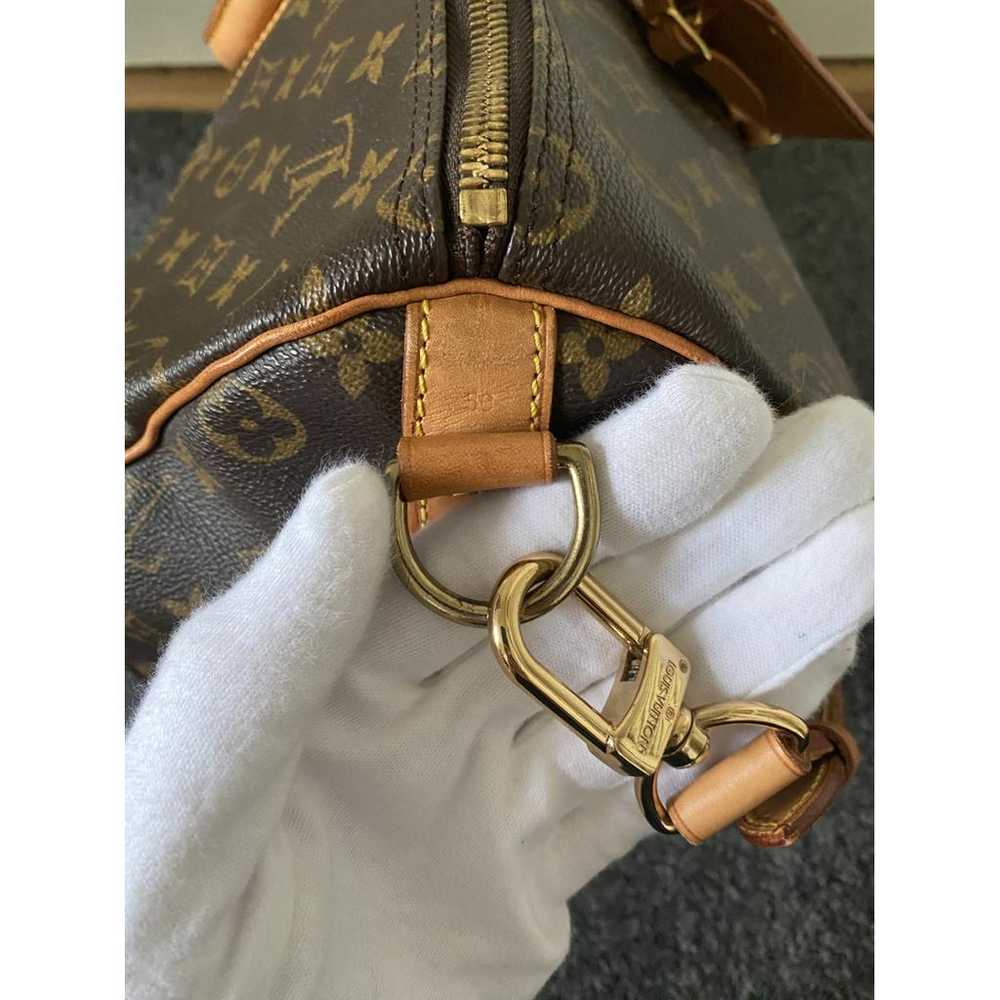 Louis Vuitton Keepall leather travel bag - image 7