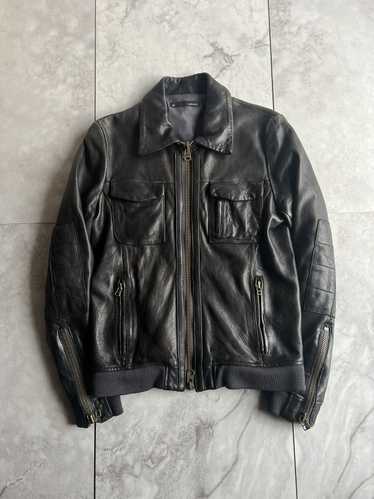 John Bull John Bull Leather Bomber Jacket