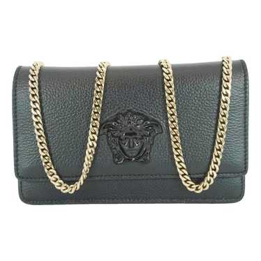 Versace La Medusa leather crossbody bag